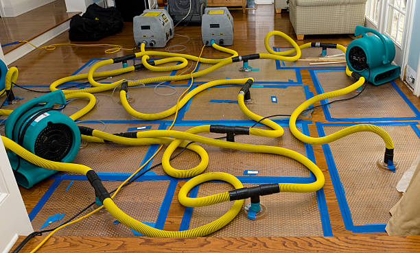 Professional Water Extraction technician working in Summit Station, PA